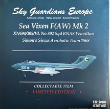 Witty Sky Guardians Europe - FAW.Mk 2 Diecast Model RNFAA No.892 FAS Simon's Sir