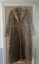 Vintage Brown Leather Long