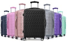 Suitcase Hard Shell Travel Trolley 4 Wheels Hand Small Large Luggage 20/24/28"