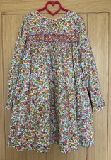 Mini Boden Girls Dress Smocked