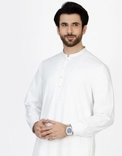 Junaid Jamshed Mens Off White