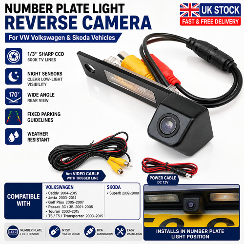 Rear reverse parking camera - rear,