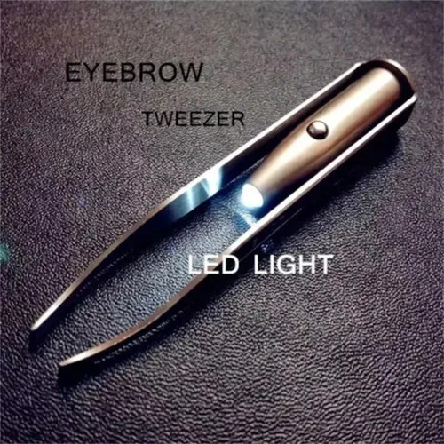 1pc tweezer with - tweezer, light