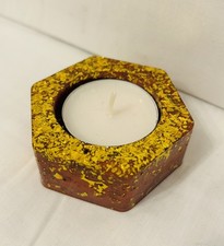 Handmade Unique Red/Gold