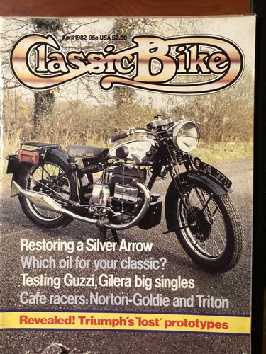 Classic bike magazine april - magazine,