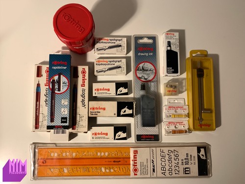 Vintage rotring pens - vintage,