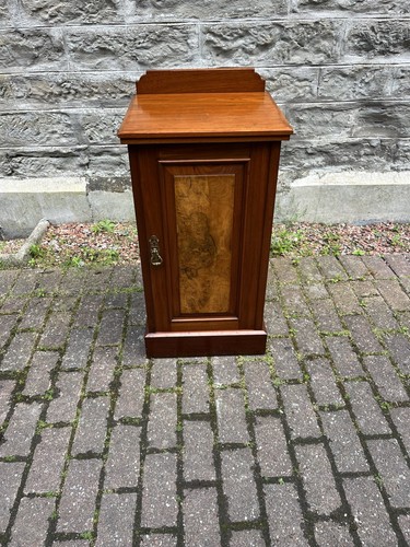 Edwardian bedside cabinet - edwardian,