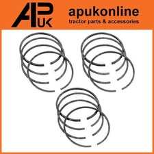 3x Piston Ring Standard Set of 4 for David Brown 1394 1410 1412 1490 Tractor
