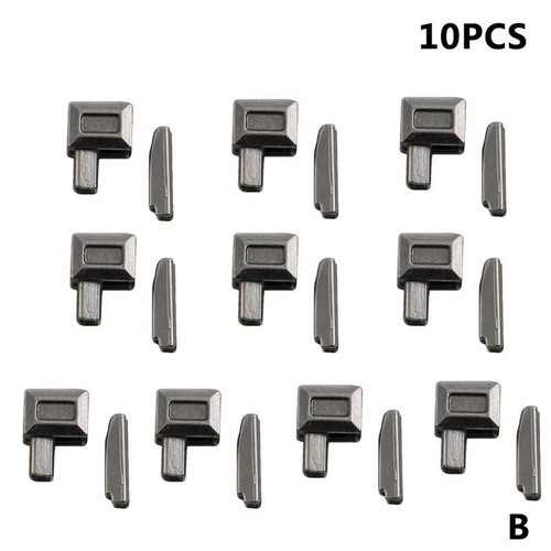Pairs zipper stopper open - pairs,