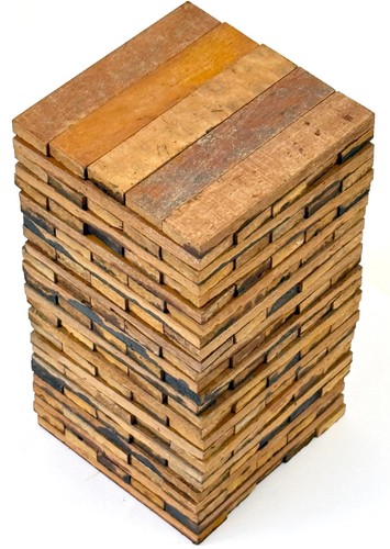 Reclaimed hardwood finger - reclaimed,
