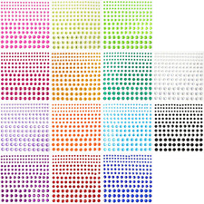 2300+ Face Gems,14 Sheets