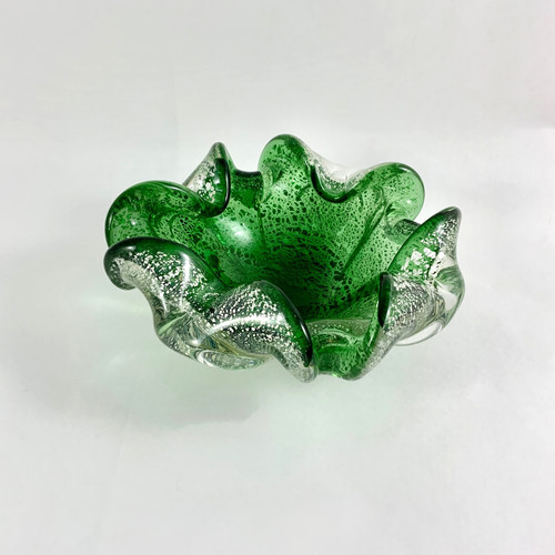 Vintage green murano glass - murano,