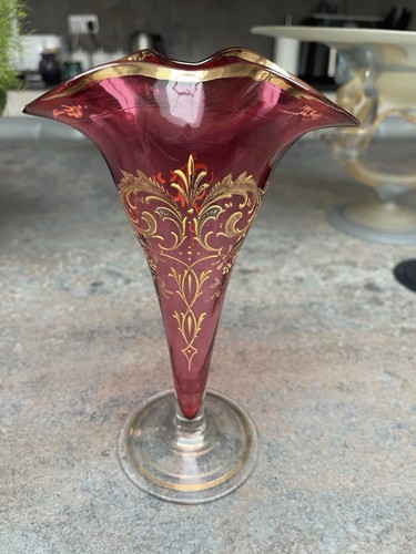 Victorian gilded cranberry - victorian,