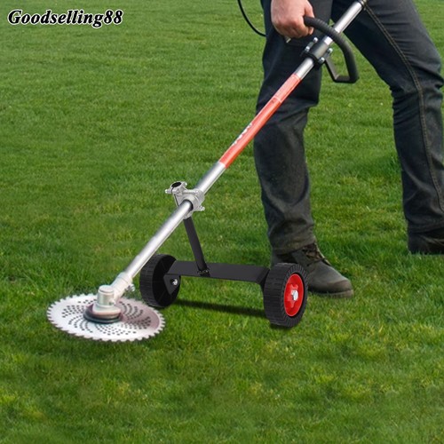Lawn trimmer support wheel - lawn,