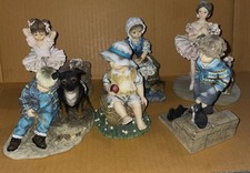 1990’s The Leonardo Collection Limited Edition Christine Haworth Figures X6