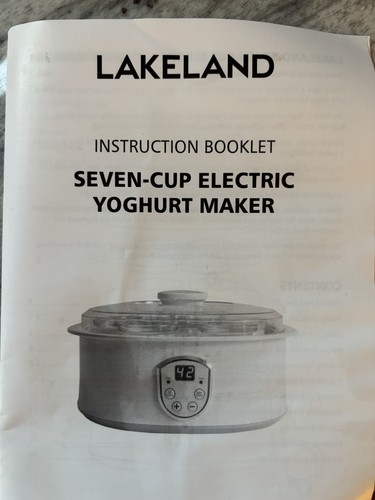 Lakeland electric yoghurt - lakeland,