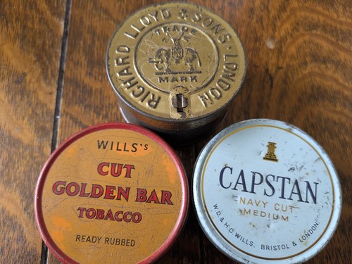Old tobacco tins richard - old,