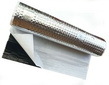 Alubutyl Mat 2m ² 50x400cm Car Insulation Butyl & Aluminium Sound Insulation
