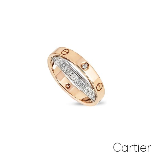 Cartier rose white - rose, gold