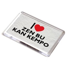 FRIDGE MAGNET - I Love Zen Bu