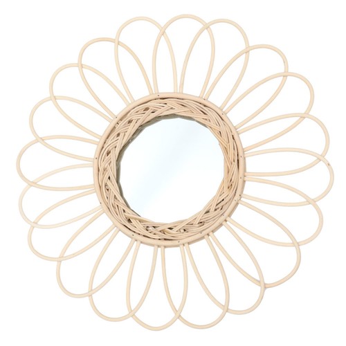 Ranttan woven mirror wicker - mirror,