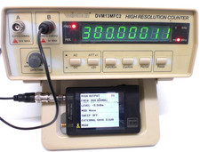 VELLEMAN DVM13MFC2 FREQUENCY COUNTER, 8-DIGIT DISPLAY,  0.01Hz - 2.4Ghz