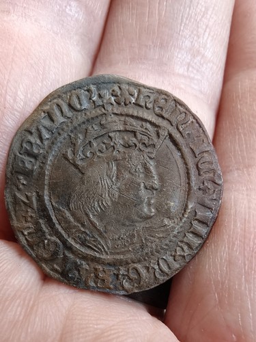 Henry viii 1509 groat - viii,, 1509-47.