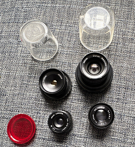 Vintage darkroom enlarger lens - enlarger,