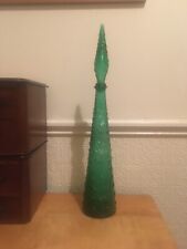 Large Green Mid Century Empoli