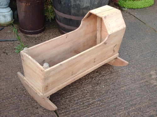 Victorian rustic pine rocking - victorian,