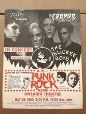 rare THE CRAMPS / SLICKEE BOYS