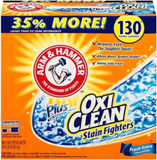 33200-06510 Powder Laundry Detergent plus Oxiclean Fresh Scent 10 Lbs (Pack of 3