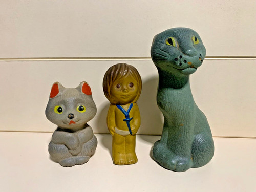 Vintage soviet rubber toy - soviet,