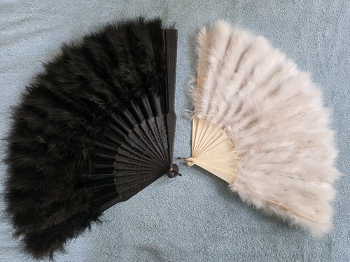 Two antique maraboo - antique, or