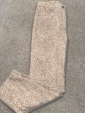 Olsen Leopard Print Jeans