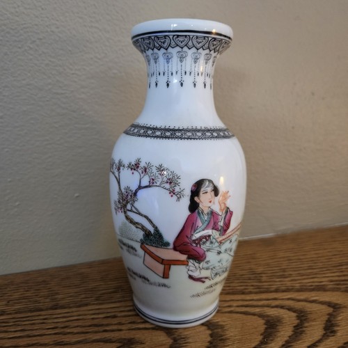 Chinese porcelain vase - porcelain,