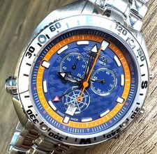 Nos Sector Yacht Timer Ocean Master Swiss Made Diver Chronograph 43mm 3273966035