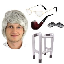 Old man accessory fancy dress - old,