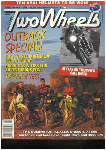 Two wheels motorcycle magazine - two,