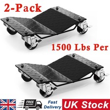 Set of 2 Car Wheel Dolly 1500