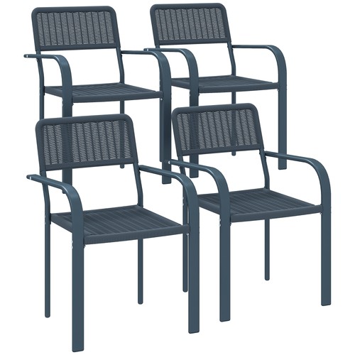 Outsunny garden chairs set - chairs,