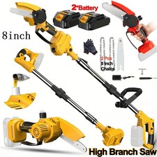 2 IN 1 Pole Chainsaw Cordless