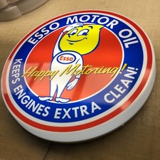 ESSO OILDROP BOY illuminated