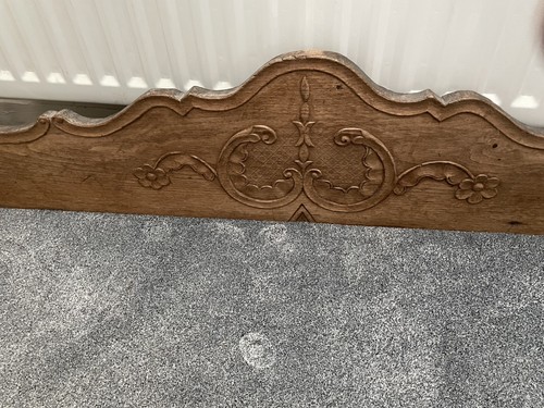 Antique french armoire - armoire, pelmet