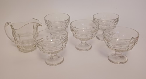 Five vintage jacobean pressed - five,