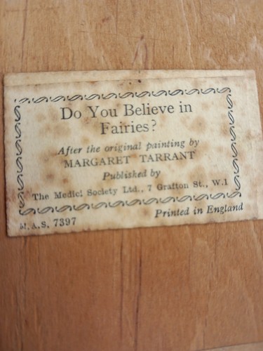 You believe fairies by - believe, in