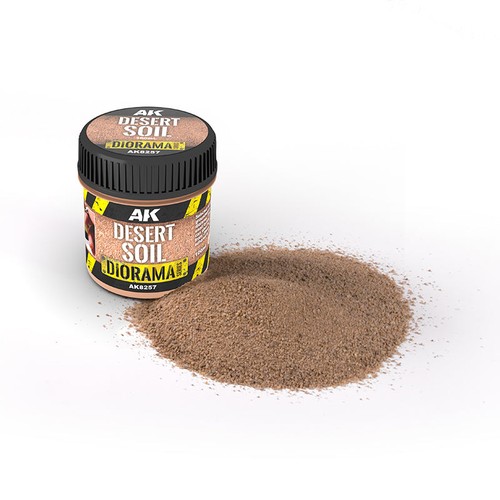 Diorama desert soil - ak,