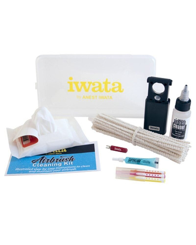 Iwata airbrush cleaning kit - iwata,