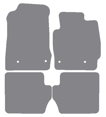 Fits mazda 2007 2014 grey - fits,