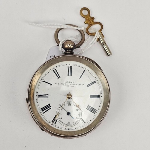 Gents silver samuel pocket - gents,